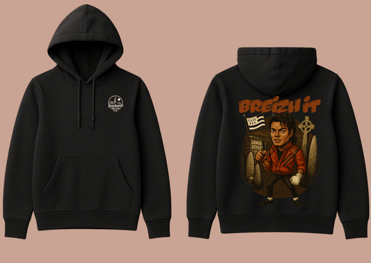 Hoodie homme Breizhwood Records Breizh It - Breizh Brand & Brothers