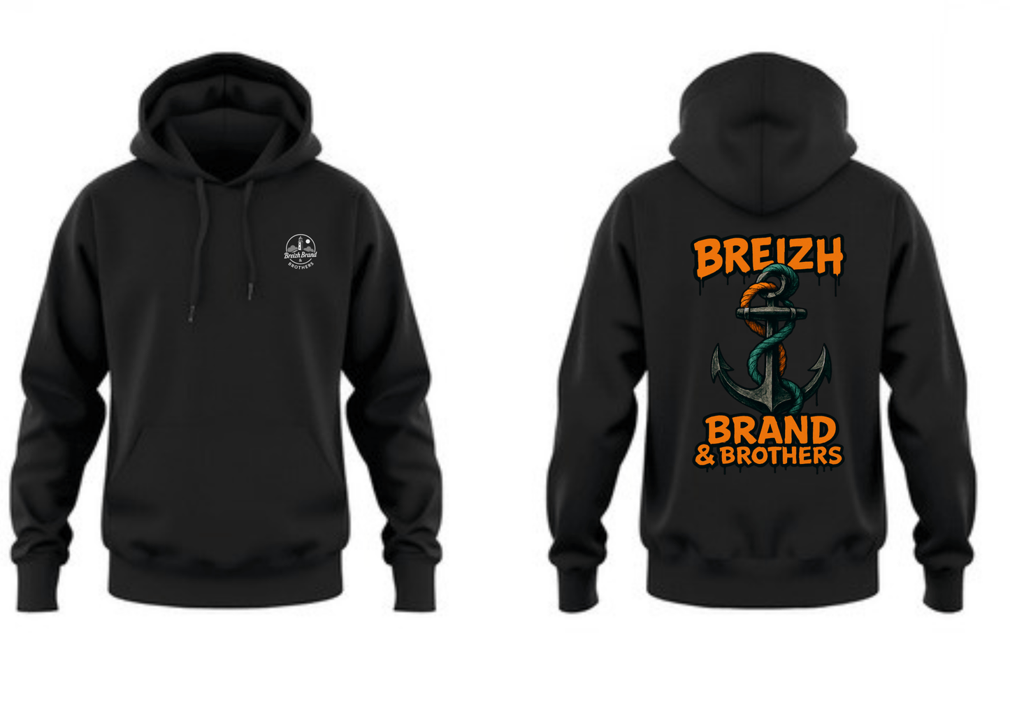 Hoodie Breizh Brand & Brothers - Breizh Brand & Brothers