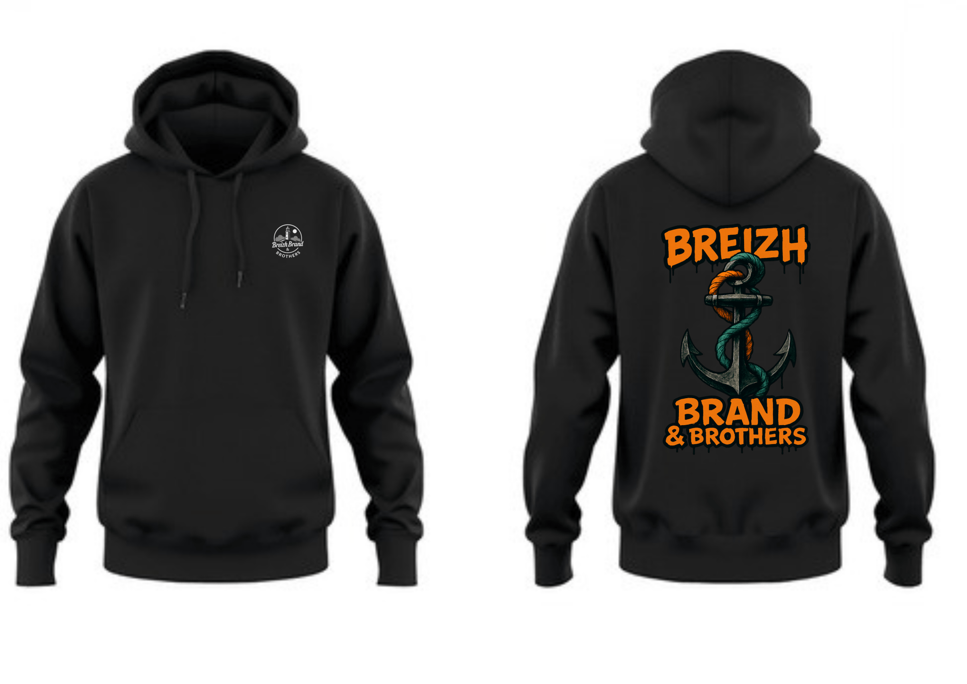 Hoodie Breizh Brand & Brothers - Breizh Brand & Brothers