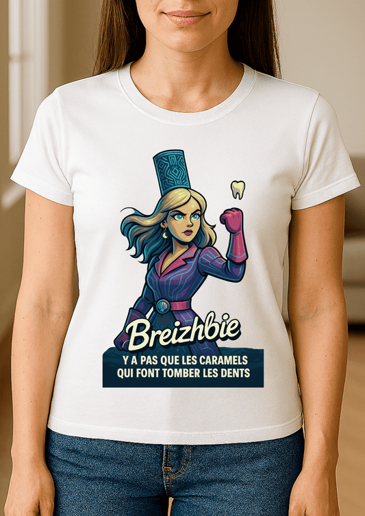 Tshirt femme Breizhwood studio - Breizh Brand & Brothers