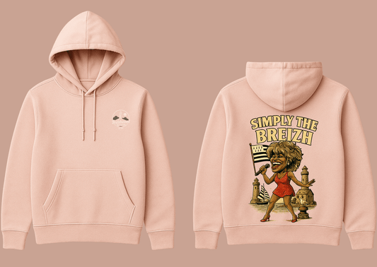 Hoodie femme Breizhwood Records Simply the Breizh - Breizh Brand & Brothers