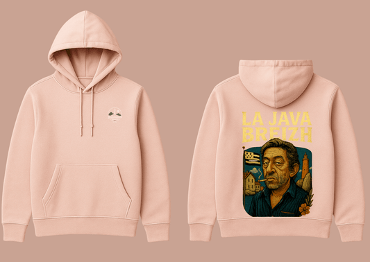 Hoodie femme Breizhwood Records La JavaBreizh - Breizh Brand & Brothers
