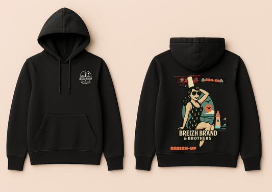 Hoodie femme Breizh Brand & Brothers - Breizh Brand & Brothers