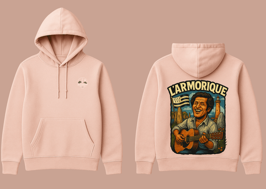 Hoodie femme Breizhwood Records l Armorique - Breizh Brand & Brothers
