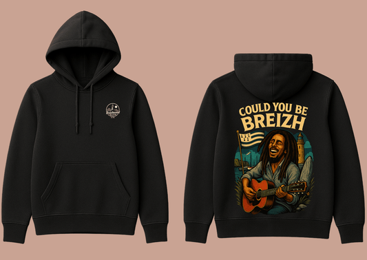 Hoodie homme Breizhwood Records Could you be Breizh - Breizh Brand & Brothers