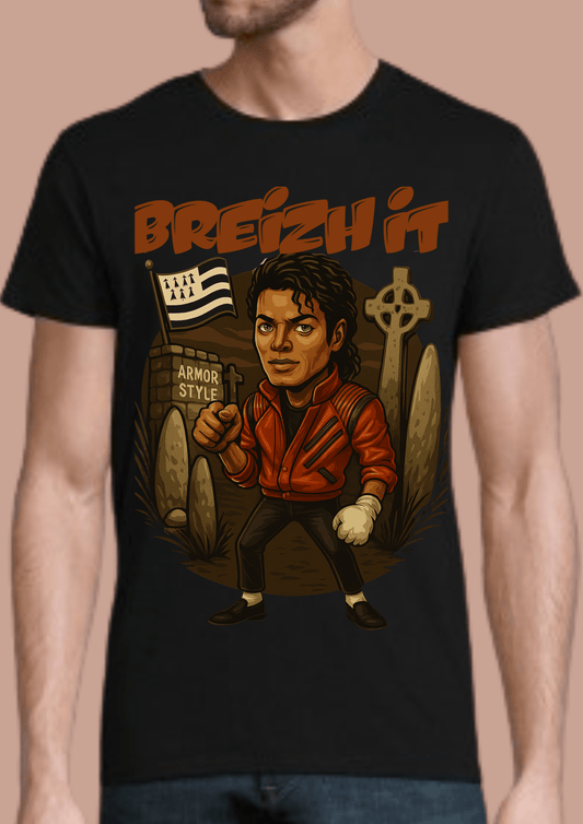 Tshirt homme Breizhwood Records Breizh It - Breizh Brand & Brothers