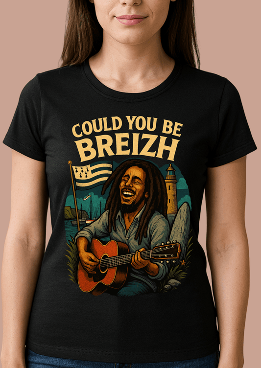 Tshirt femme Breizwood Records could you be Breizh - Breizh Brand & Brothers