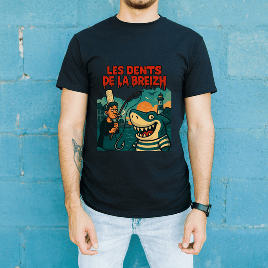 T-shirt manche courte Les dents de la Breizh - Breizh Brand & Brothers