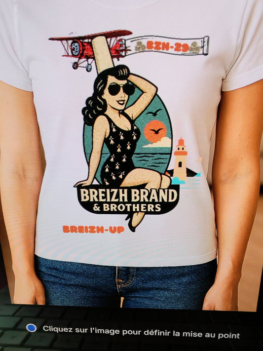 T-shirt femme Breizh Brand & Brothers - Breizh Brand & Brothers