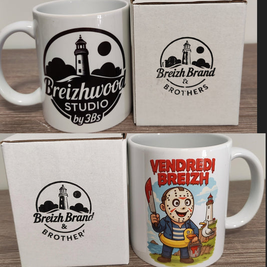Mug Breizwood Studio - Breizh Brand & Brothers