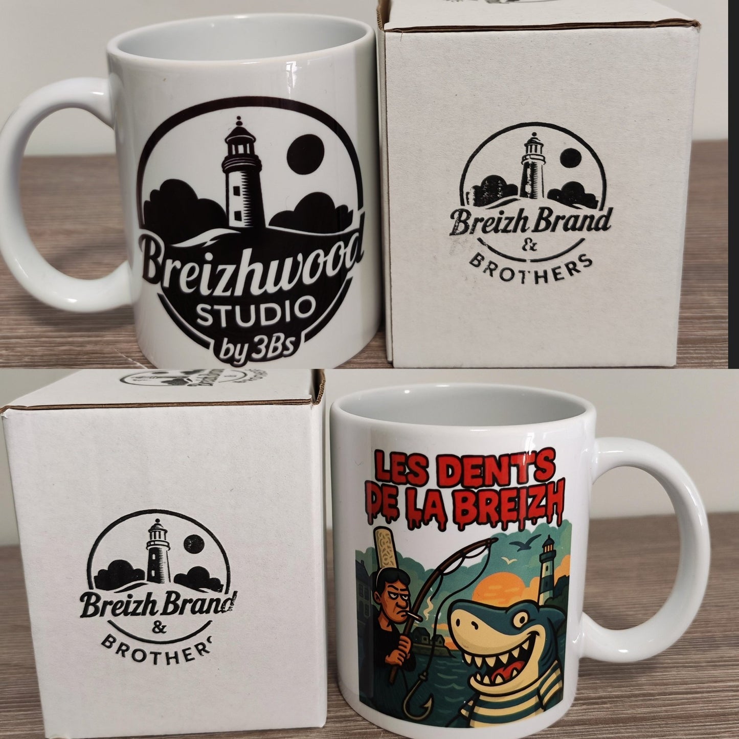 Mug Breizwood Studio - Breizh Brand & Brothers