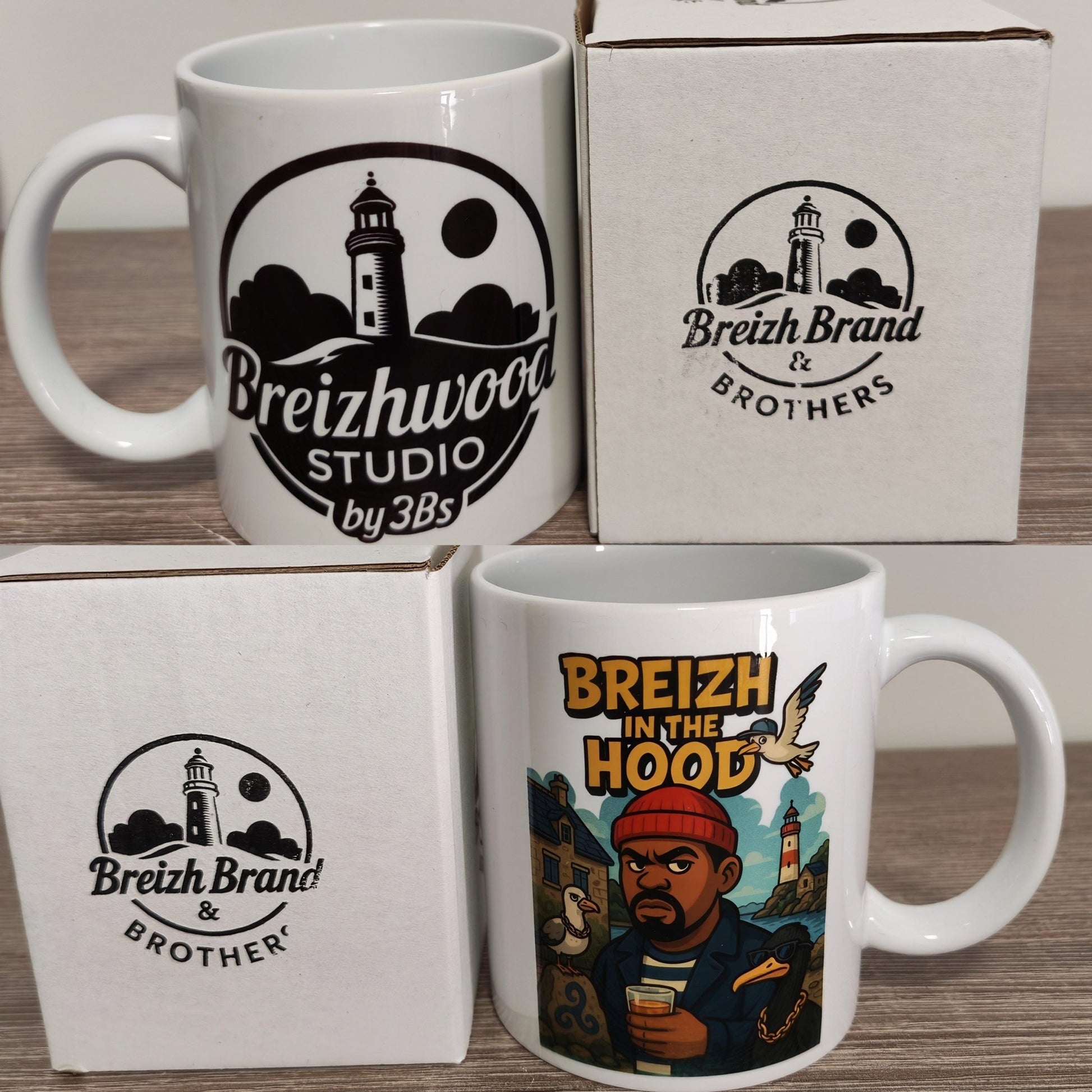 Mug Breizwood Studio - Breizh Brand & Brothers