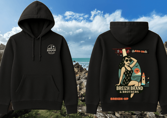 Hoodie femme Breizh Brand & Brothers Breizh - Up - Breizh Brand & Brothers