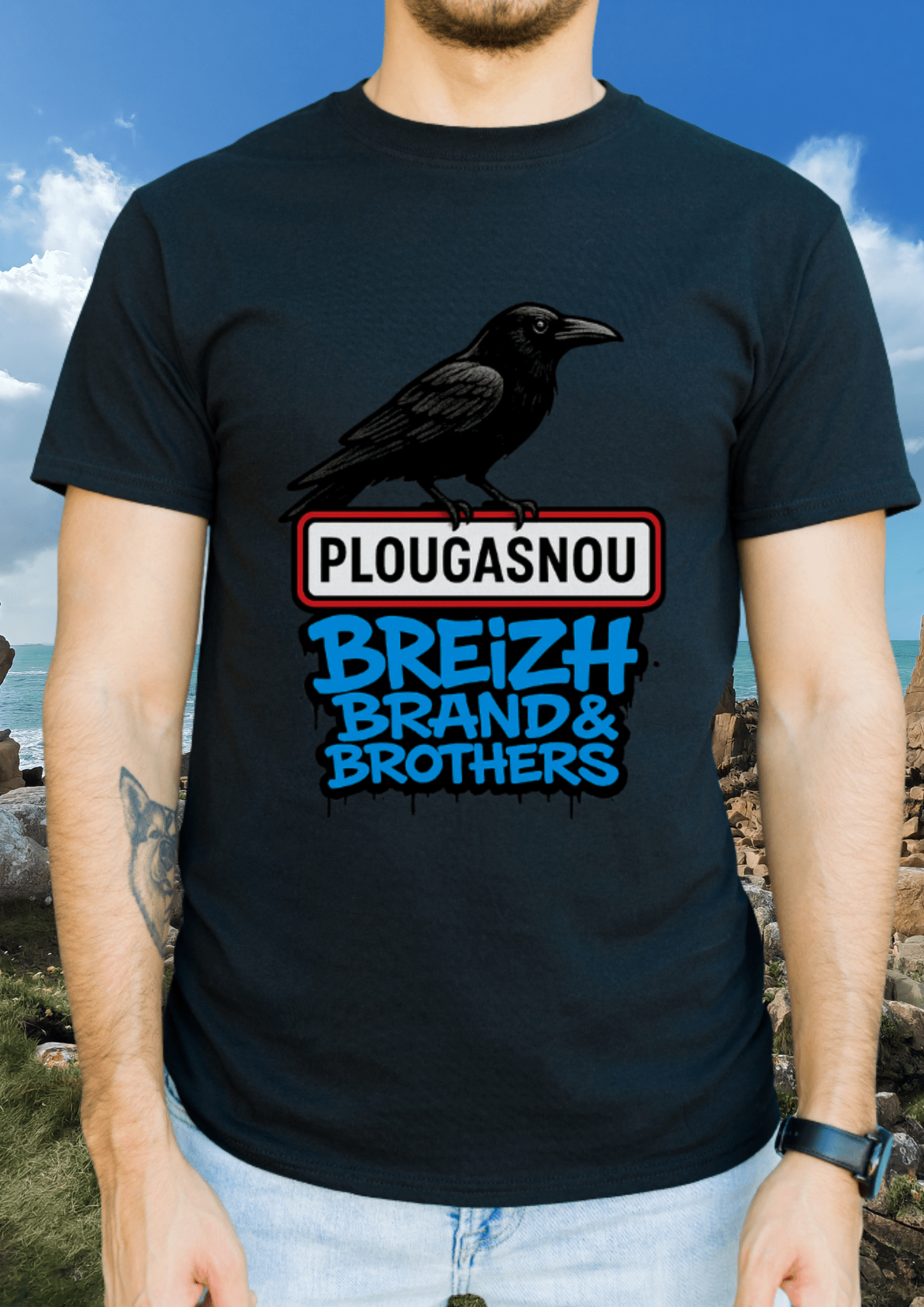 T-shirt Breizh Brand & Brothers made in Plougasnou - Breizh Brand & Brothers