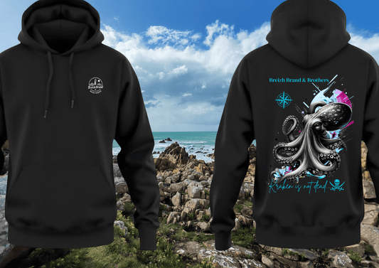 Hoodie Breizh Brand & Brothers Kraken - Breizh Brand & Brothers