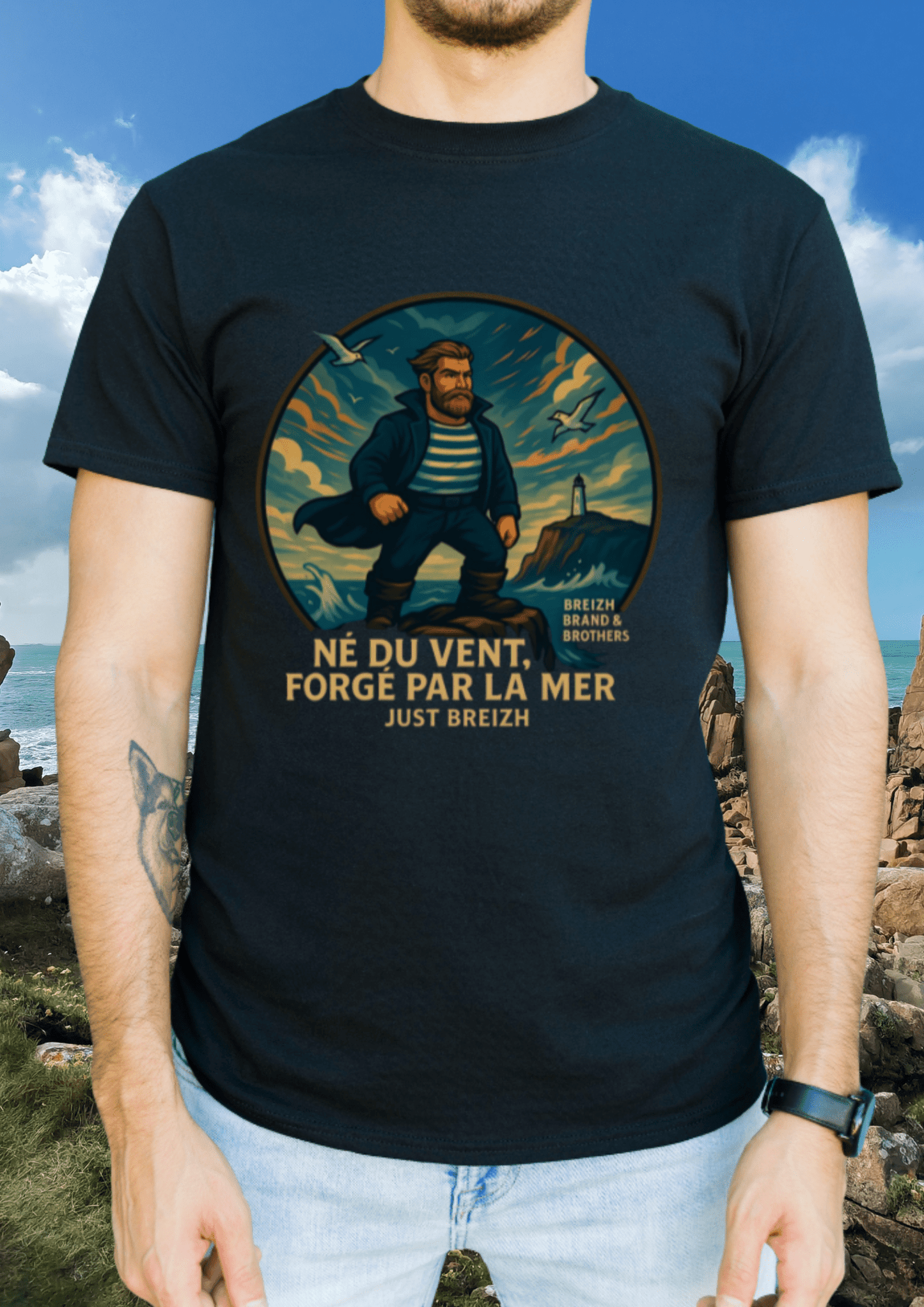 T-shirt Breizh Brand & Brothers just Breizh - Breizh Brand & Brothers