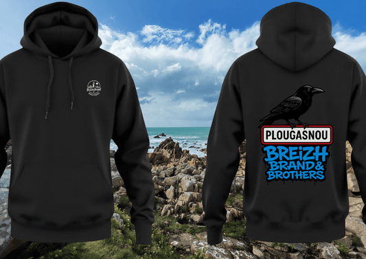 Hoodie Breizh Brand & Brothers Made in Plougasnou - Breizh Brand & Brothers